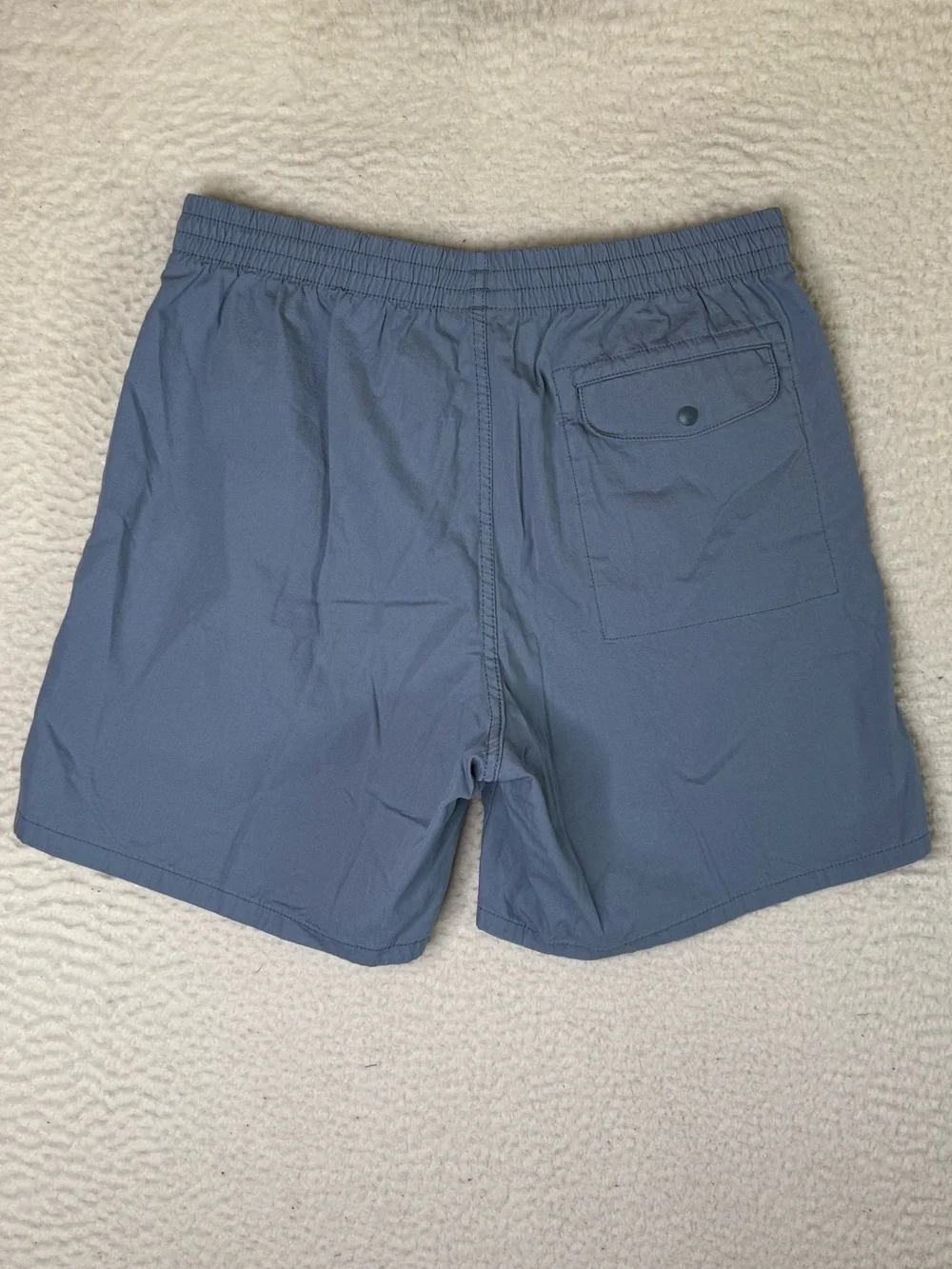 Patagonia Funhoggers Cotton Woven Shorts Blue #57145 Men's Size Medium